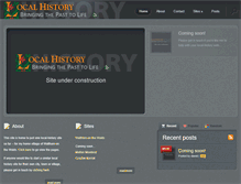 Tablet Screenshot of local-history.org.uk